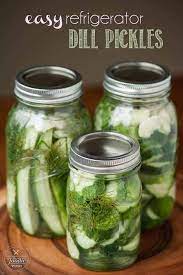 I made refrigerator dill pickles last year, as well. Easy Refrigerator Dill Pickles Recipe Video Self Proclaimed Foodie