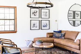 Really anchors the room and tones it down. How To Decorate A Leather Sofa Maison De Pax