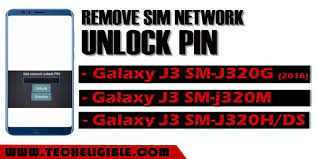 Unlocking your galaxy phone lets you use your device with a different provider and network. Remove Sim Network Unlock Pin Galaxy J3 2016 Get Unlock Code