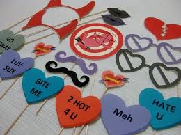 10 Anti Valentine S Day Party Ideas Because We Re Already Nauseous Valentines Photo Booth Anti Valentines Day Valentines Day Photos
