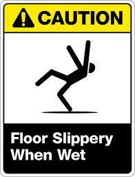 Caution Slippery When Wet Slippery When Wet Wet Floor Signs Wet Floor