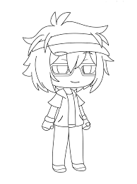Choose your favorite coloring page and. Cool Boy From Gacha Life Games Coloring Pages Gacha Life Coloring Pages Coloring Pages For Kids And Adults