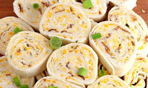 Recette Tortillas Au Cheddar Et Au Bacon Chicken Pinwheels Pinwheel Recipes Recipes