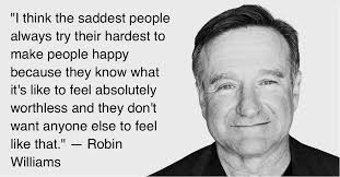 Undisputed king of manic comedy beginning in the 1970s; 7 Wonderful Quotes About Depression From The Great Robin Williams Good