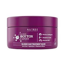 Keeping blonde hair (especially light blonde) healthy isn't always. Amazon Com Blonde Botox Expert Purple Hair Treatment 8 8 Fl Oz Best For Blonde Hair Anti Brass Eliminate Yellows Toning Effect Promotes The Smoothing Of Hair Adding Softness And Amazing Gloss Beauty