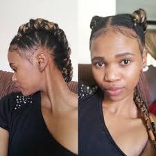 Check out these 30 instagram photos for some crochet hairstyle inspiration. Two Line Cornrows I Applied Some Moisturizer And Then Hair Gel To Keep It Sleek And Last Lo Cornrows Natural Hair Two Braid Hairstyles Natural Hair Extensions