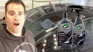 Sneak Peek Of The New Turtlewax Hybrid Solutions Ceramic Acrylic Black Polish And Wax Youtube