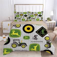 Maybe you would like to learn more about one of these? John Agriculture Tractor Deere 2 Duvet Cover Quilt Cover Pillowcase B Bedding Picky