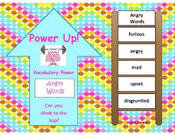 Indicative of or proceeding from anger < angry words > b … new collegiate dictionary. Power Up Vocabulary Words With Writing Angry Words Week 25 Week 26