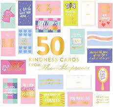Table of contents hide 1 what are gratitude cards? Amazon Com Kindness Gratitude Cards 50 Unique Designs And Quotes Spread Joy Appreciation Illustrated With Fun And Motivation Inspired Phrases With Gold Embossing Office Products