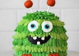 Diy Faire Un Gateau Monstre Rigolo Decoration Poche A Douille Idees Et Tutos Ma Folie Des Fetes Idee Anniversaire Gateau Fete Gateau 1 An Garcon