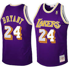 You absolutely love the throwback logo design, and you're always on the hunt for some team gear that'll give you a cool retro look! Mens Mitchell And Ness Los Angeles Lakers 24 Kobe Bryant Swingman Purple Throwback Nba Jersey
