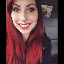 How My Hair Turned Out When I Used Manic Panic Infra Red After Bleaching It Twice From Previously Colored Dark Br Bright Red Hair Red Hair Dyed Cool Hairstyles
