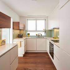 A coat of white paint can brighten up the room, and exposed shelving will make it feel more open. 75 Beautiful Small U Shaped Kitchen Pictures Ideas July 2021 Houzz