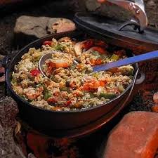 Another Great Dutch Oven Meal Jambalaya Cooking Oven Cooking Dutch Oven Cooking