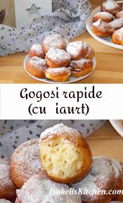 Cat sunt inca calde se presoara deasupra zahar pudra amaestecat cu putin zahar vanilat. Absolut Delicios Gogosi Rapide Gogosi Cu Lingura Reteta Video