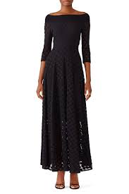 Black Dot Gown With Images Dresses Black Dots Red Carpet Dresses