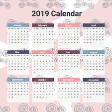 Denna utskrift är endast för privatbruk. 2019 Utskriftsbar Kalender 272473 Ladda Ner Gratis Vektorgrafik Arkivgrafik Och Bilder