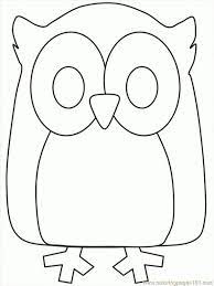 dessin d un hibou owl coloring pages templates animal coloriage police