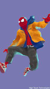 The film required up to 140 animators, the largest crew used by sony pictures animation on a feature film. Spiderman Into The Spider Verse Live Wallpaper For Android Apk Download