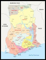 Prior to now, there were only ten regions in ghana, but the government has created an additional six regions. Ghana Maps Facts World Atlas