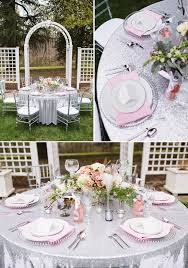 You should choose platinum decore if you want to make your wedding special not just for you but also for the guests arriving to shower their. Pink And Platinum Elegant Wedding Ideas