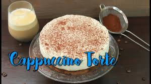 Kirschen und kirschwasser vermengen, kirschen auftauen lassen. Cappuccino Torte Backen Schnelle Kaffeetorte Selber Machen Torten Rezepte Einfach Schnell Youtube