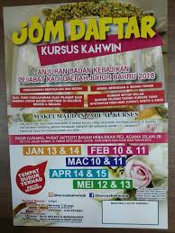 Pengalaman lebih 20 tahun sebagai penganjur kursus kahwin di kulai,tiram,jb,pasir gudang,kluang & batu pahat.booking kursus,sms/whatsapp 0149731140 ⬇⬇ www.wasap.my/60149731140/daftarkursuskahwinig. Area Pasir Gudang Nak Kursus Kahwin Kursus Kahwin Jb Facebook