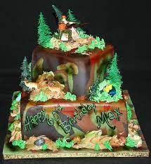 Humorous wedding deer camo hunter hunting cake topper | ebay. 60th Birthday Hunting Cake Hunting Birthday Cakes Hunting Cake Hunting Birthday