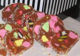 New Zealand Lolly Log Cake Recipe Food Com Recipe Lolly Cake Lolly Log Log Cake