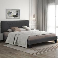 200 x 200 cm gesamtgrösse bett: Vaxiuja Polsterbett Polsterbett Doppelbett 140 X 200 Cm Bettgestell Mit Lattenrost Stauraum Gepolsteres Bett Mit Kopfteil Fur Schlafzimmer Erwachsene Jugendliche In Dunkelgrau Bezug Online Kaufen Otto
