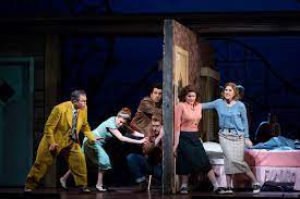 Così is really mozart's best ensemble opera musically; Review Cosi At The Met As Mild As A Coney Island Morning The New York Times