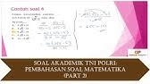 We did not find results for: Soal Tes Akademik Polri Pembahasan Tes Akademik Polri Matematika Part 1 Youtube