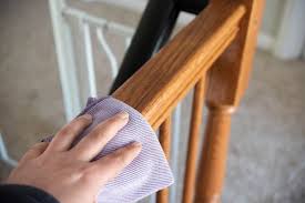 Rebar painted black for railing on rustic stair case! How To Paint Stair Railings That Last Craving Some Creativity