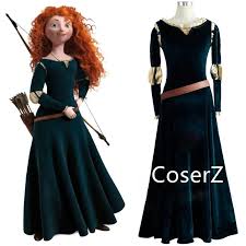 Movie Brave Cosplay Princess Merida Cosplay Costume Merida Dress Merida Dress Cosplay Dress Merida Cosplay