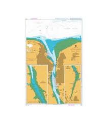 British Admiralty Nautical Chart 2631 Portsmouth Harbour