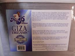 Hem on flat sheet and pillowcases. New My Pillow Giza Dreams Sheet Set New Merchandise Watkins Accordion Candy Light Bulbs Toys Food Kitchen Items And More K Bid