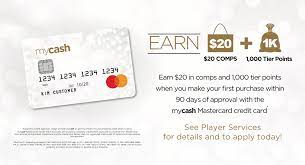While comenity bank is mostly known for retail credit cards, it partners with other types of businesses as well. Hollywood Casino Toledo Start Earning Mycash And Tier Points Get More Exclusive Offers And Use Your Comps At More Than 35 Locations With The Mycash Mastercard Visit Player Services For More