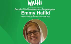 Penasihat senior untuk komisaris utama pt north sumatera hydro energy (nshe) emmy hafild yang juga pernah aktif sebagai aktivis walhi. Duttg0tz3mkasm