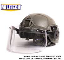 MICH ACH ARC OCC Dial Doublure NIJ Niveau IIIA Aramid Pare Balles DEVGRU  Casque Avec Balistique Visière