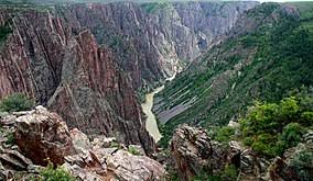 Black canyon of the gunnison national park is an american national park located in western colorado and managed by the national park service. Black Canyon Of The Gunnison National Park Wikipedia