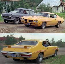 Orbit Orange '70 GTO from the 1971 road movie, "Two Lane Blacktop". The  movie stars Warren Oates, James Taylor and Dennis Wilson. "Performance and  image, that's what it's all about." (Warren Oates