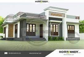 978 Sq Ft Low Cost House Plan Contemporary House Plans One Floor House Plans Low Cost House Plans