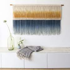 Modern Macrame Wall Hanging Large Statement Piece 63x 38 Etsy Macrame Wall Hanging Macrame Wall Hanging Large Modern Macrame Wall Hanging
