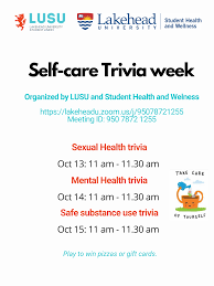 Some of the most fun and most interesting chemistry facts include: Self Care Trivia Lakehead University