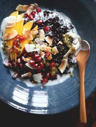 Last updated aug 03 black rice pudding food republic. Coconut Black Rice Breakfast Pudding My New Roots