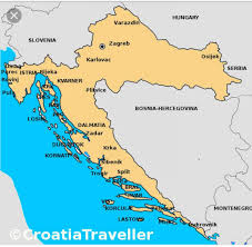 Raggiungi spalato e l'isola di hvar con snav. Mappe Della Croazia Trasporti Geografia E Mappe Turistiche Della Croazia Nell Europa Meridionale