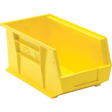 Black And Yellow Storage Bins Lowes Edsal Pb8504y High Density Stackable Plastic Bin 8 Width X 7 Height X 14 Depth Yellow Pack O Plastic Storage Bins Stackable Plastic Storage Bins Yellow Storage