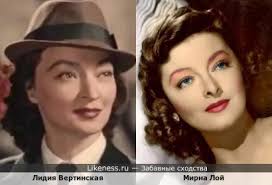 Лидия вертинская на Likeness.ru / Новые сходства в начале