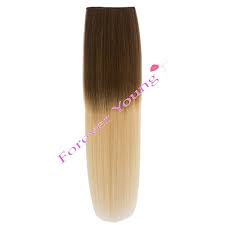 The lighter your hair currently is, the more likely it becomes for strange results to occur. Forever Young Uk Dip Dye Hair Extensions Clip In 100 Human Hair Balayage Ombre Light Brown To Light Blonde Half Head Set 40g Buy Online In Bahamas At Bahamas Desertcart Com Productid 60227279